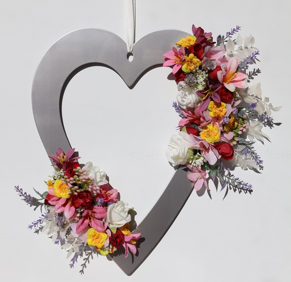 Metal Hearts for Floristry