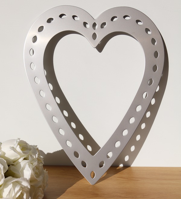 Stainless Steel Heart