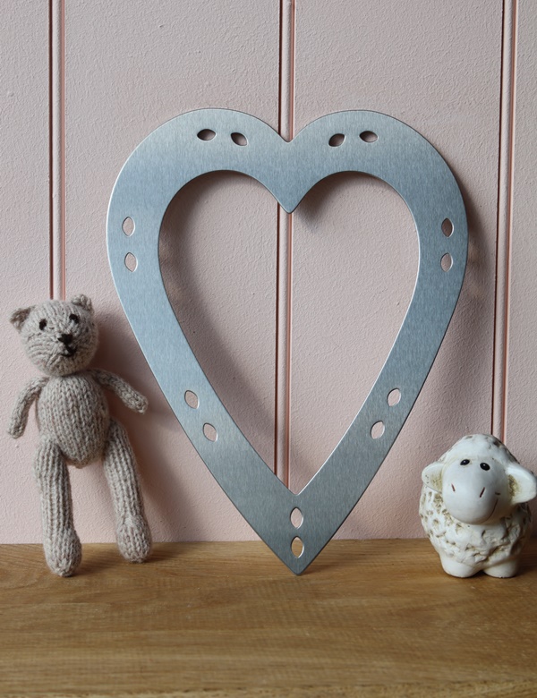 Stainless Steel Hearts for the Home