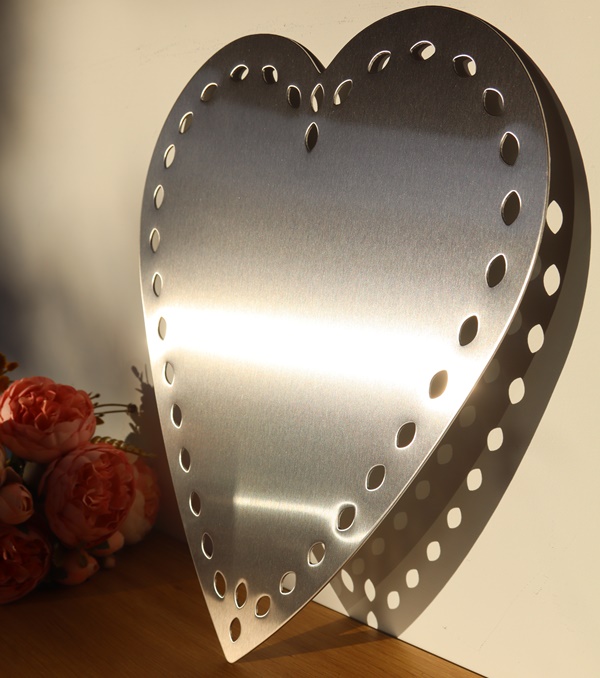 Stainless Steel Hearts for Home Decor