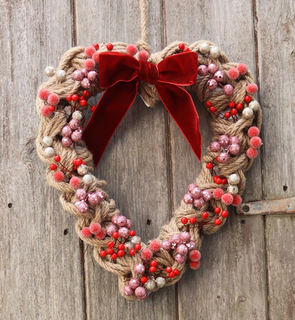 Metal Hearts for Christmas Decor